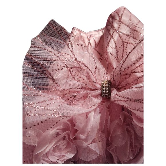 Flower Pet Dress with Bow - Perfect for Summer Parties and Lounging Size M - Picture 11 of 15